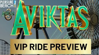 Ride Aviktas BEFORE It Opens! | Blackpool Pleasure Beach