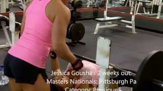 Charlotte Quillen and Jessica Gousha Destroy Chest at Glenn Fords Fitness Center