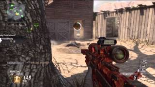 RESKIN Camo DLC instead of WEAPON DLC!! 38-3 w Bacon DSR-50 - Studio - Uprising DLC - Black Ops 2