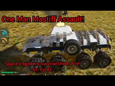 Space Engineers Survival Under Fire Season 1: Episode 41: - YouTube