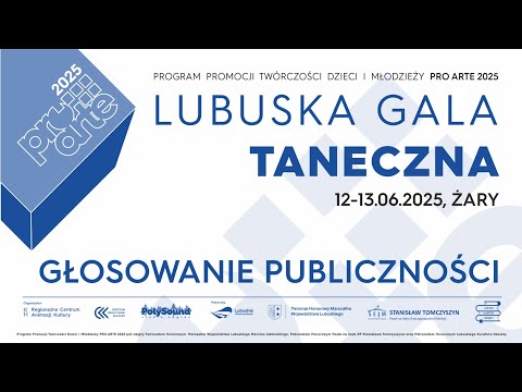 Lubuska Gala Taneczna 2025 Głosowanie Publiczności
