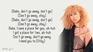 David Guetta, Raye - Stay (Don't Go Away)(Lyrics) 🎵 Resimi
