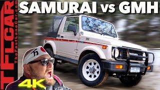 Does the Suzuki Samurai Make it Up All 3 Stages of a Snowy Gold Mine Hill?