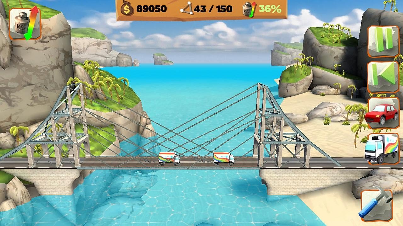 Bridge Constructor - Spectacular & Exciting Free Game !
