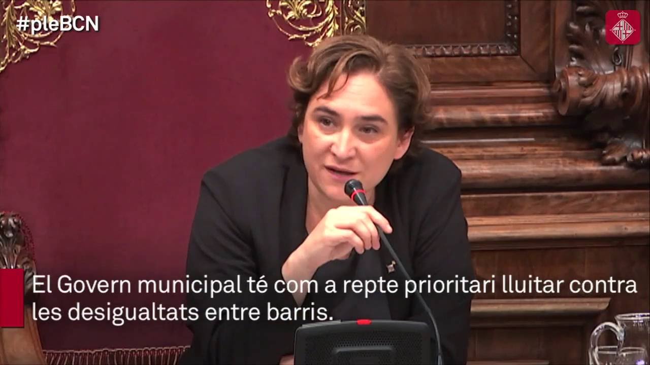 barcelona catalonia plaza hotel El Consell Plenari debat el Pla de barris