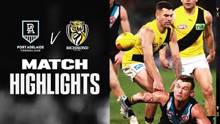 Port Adelaide v Richmond Highlights | Round 21, 2022 | AFL
