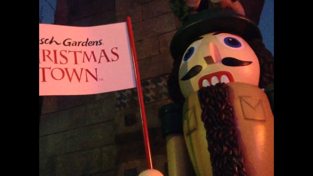 25 Days of Christmas | Day 2 | Busch Gardens Christmas Lights/Christmas Town