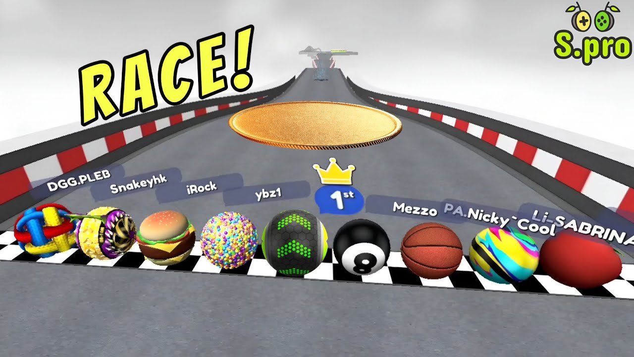 Going Balls - Speedrun Epic Race 264 ᯓ⚽︎ #goingballs #gameplay #marblesrace