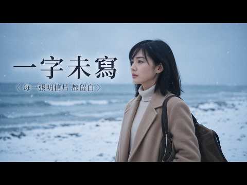 一字未寫 by 空白明信片 電影感華語原創MV「千言萬語 化作留白」