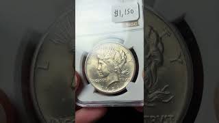 1921 NGC MS63 Peace Dollar #coins  #rarecoins  #coincollecting