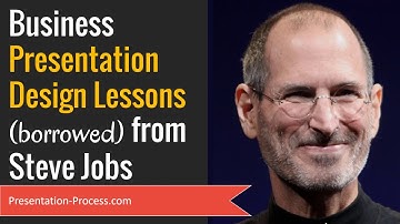 5 Business Presentation Design Lessons from Steve Jobs (Presentation Skills)