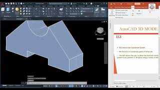 AutoCAD 3D tutorials Lesson 4 (UCS CONCEPT)