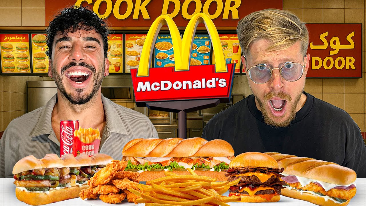 PROVIAMO QUELLO CHE VIENE CONSIDERATO IL MC DONALD’S EGIZIANO - MAI VISTO UN FASTFOOD COSÌ STRANO! 