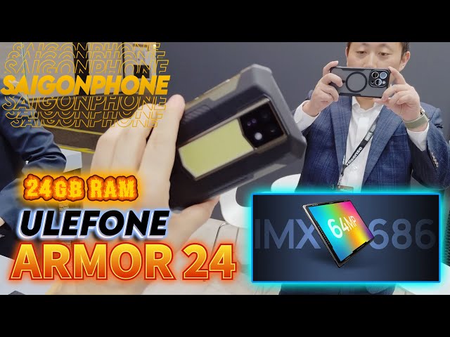 Đập Hộp Ulefone Armor 24 Với Pin 22000mAh & 24GB Ram Khủng !