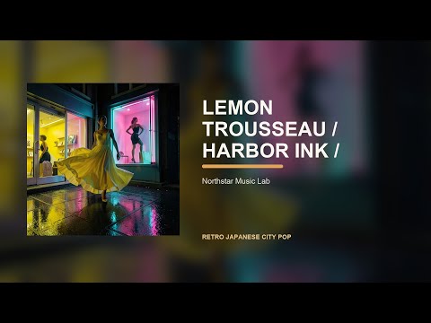 80s Japanese City Pop Night Drive Mix | Lemon Trousseau, Harbor