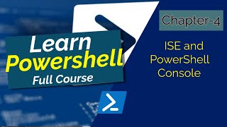 ISE and PowerShell Console - Powershell FullCourse Part-4#powershell #education #learning