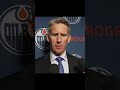 Oilers Coach Knoblauch says team to SOFT in front of the net last night 👀 #Oilers 📹 @EdmontonOilers