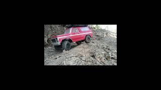 Rc scale crawler 1/10 ford bronco trophy challenge forestier D20 short4