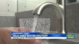 Water outage in Keaukaha Hilo for valve work