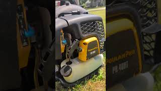 POULAN PRO PR 46BT BACKPACK LEAF BLOWER COLD START