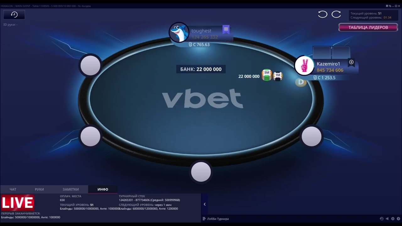 HEXAGON MAIN EVENT┃KNOCKOUT POKER 200.000€ PRIZE POOL┃FINAL TABLE Heads-up