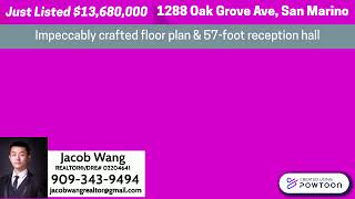 Jacob Wang | 1288 Oak Grove Ave, San Marino, CA 91108 Oak Grove Ave San Marino Ca 91108