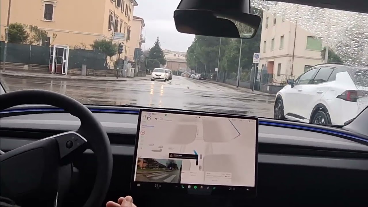 Tesla FSD Test Drive in Verona, Italy – Zero Interventions!
