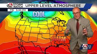 Roller Coaster Ride in Temperatures Continues: Chief Meteorologist Chad Merrill's Forecast