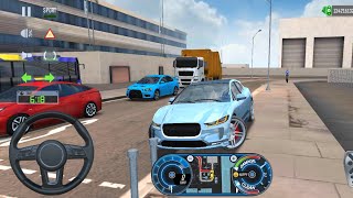  SPORT CRAZY UBER TAXI SIM🚖 - Car games 3D Android IOS gameplay | Multiplayer #cargames3d screenshot 4