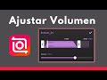 👉🏼 👉🏼  InSHOT TUTORIAL | AJUSTAR el VOLUMEN ✅  🔊