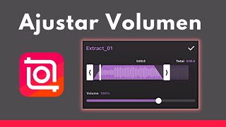 👉🏼 👉🏼  InSHOT TUTORIAL | AJUSTAR el VOLUMEN ✅  🔊