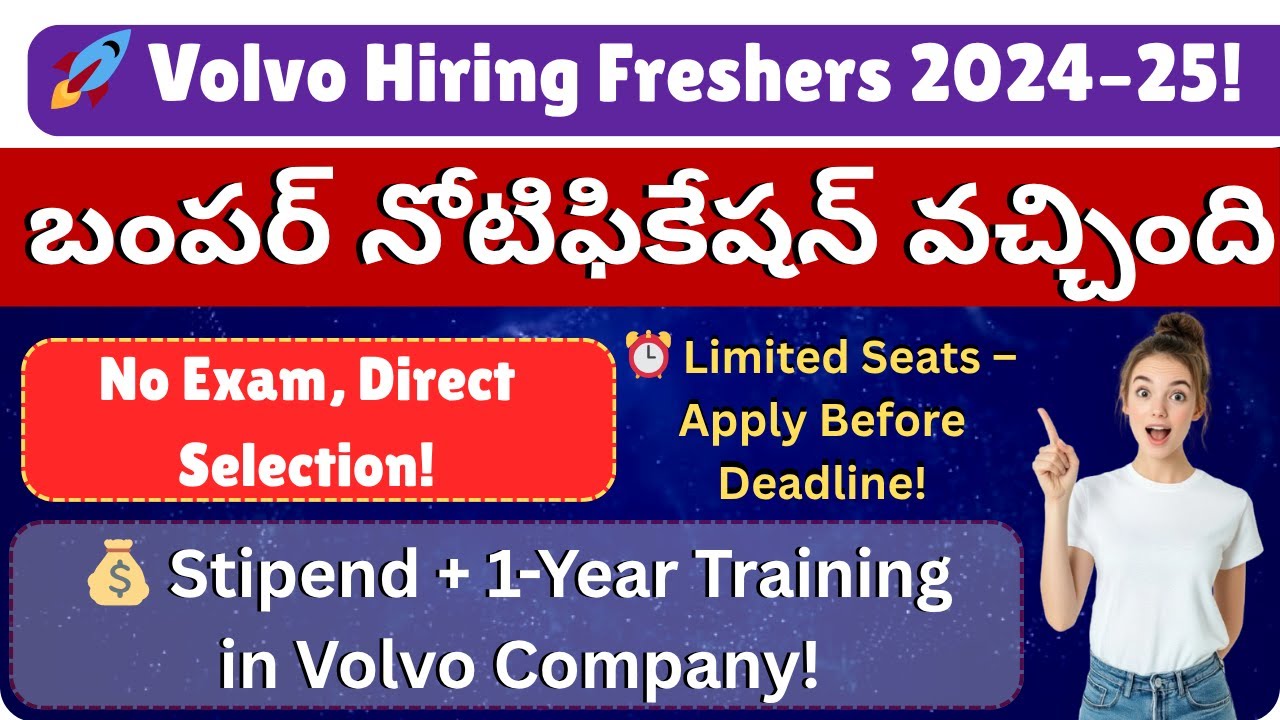 Volvo Group Bangalore Graduate Apprentice Trainee 2025 | IT / CS Opportunities (Apply Now!) 