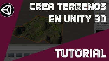 🌳COMO CREAR un TERRENO realista en UNITY 3D  🕹️ (tutorial para principiantes)