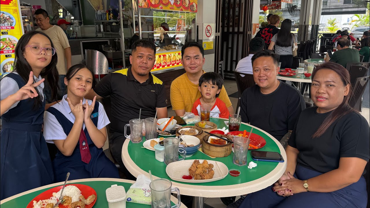 MAKAN TENGAHARI SELEPAS JEMPUT ANAK SEKOLAH | PERSIAPAN FAMILY DAY PYS DI BETONG
