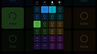 Musical Application Groove Pad.