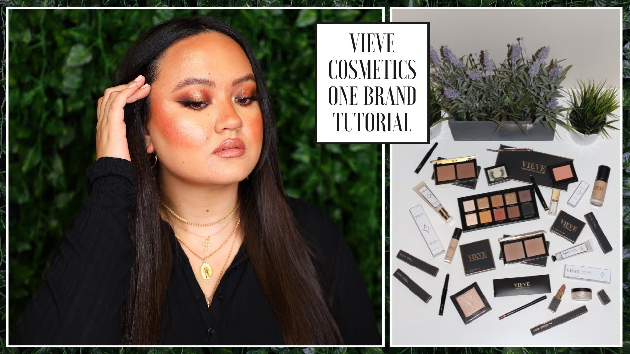 VIEVE COSMETICS Full Face One Brand Tutorial! YouTube