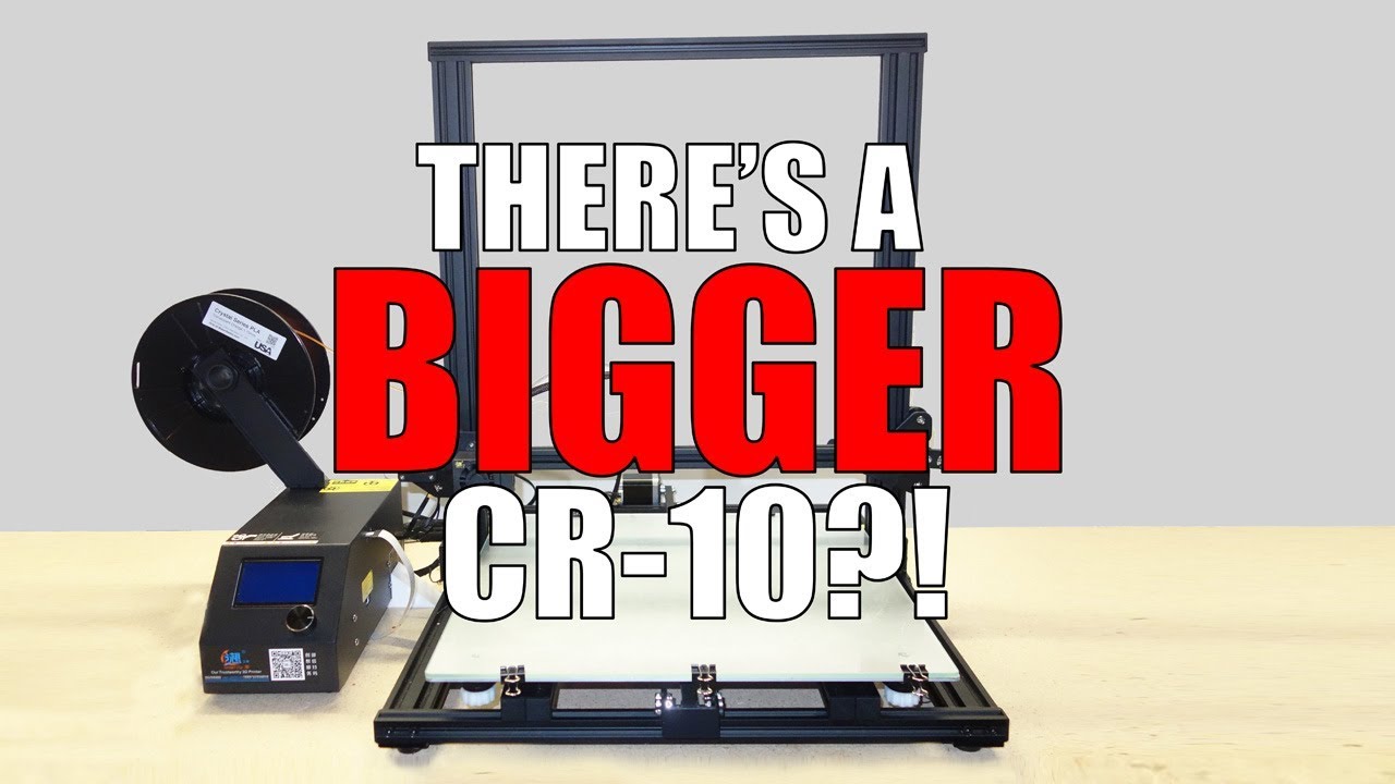 Creality CR-10 S4 Review -- Is Bigger Really Better? - YouTube