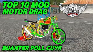 TOP 10 MOD MOTOR DRAG | MOD BUSSID screenshot 3