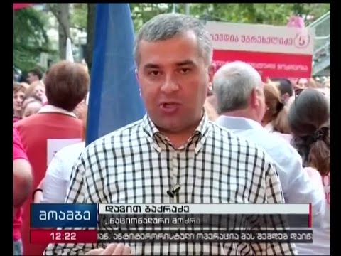 ენმ-მ საბურთალოზე მაჟორიტარობის კანდიდატები წარადგინა