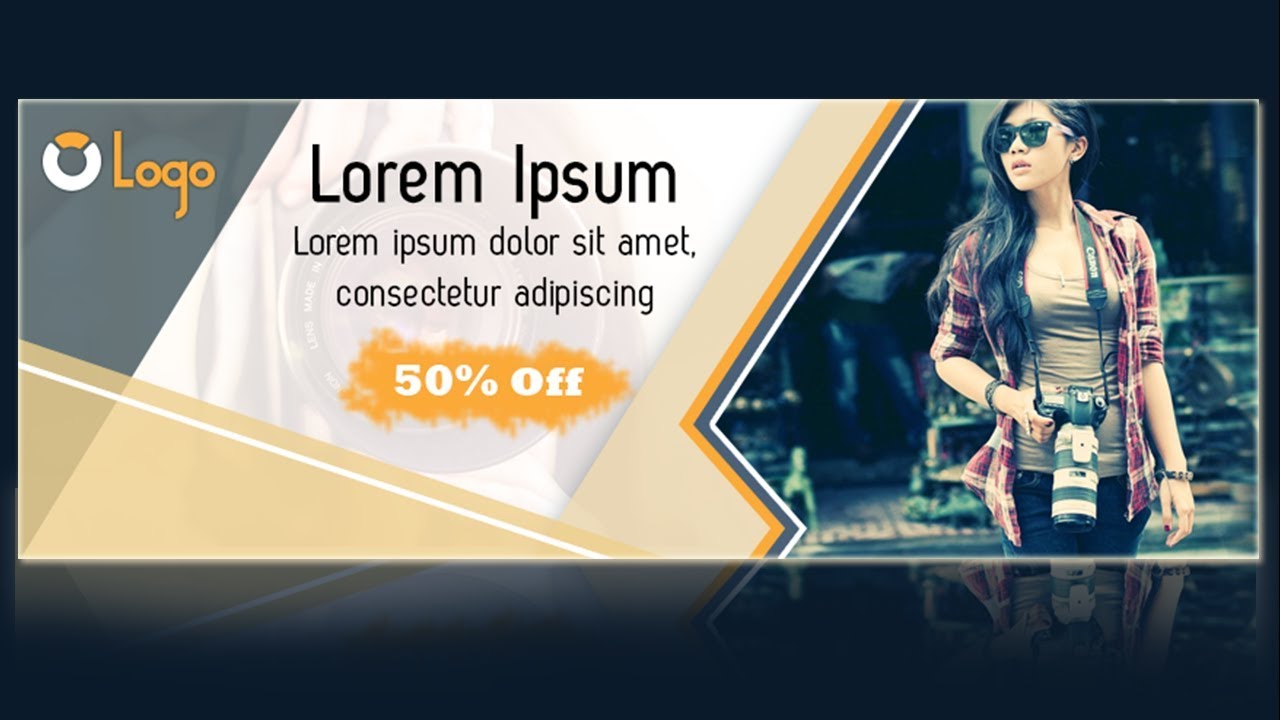 Fb Cover Page Design In Photoshop Jit Grafix Web Banner