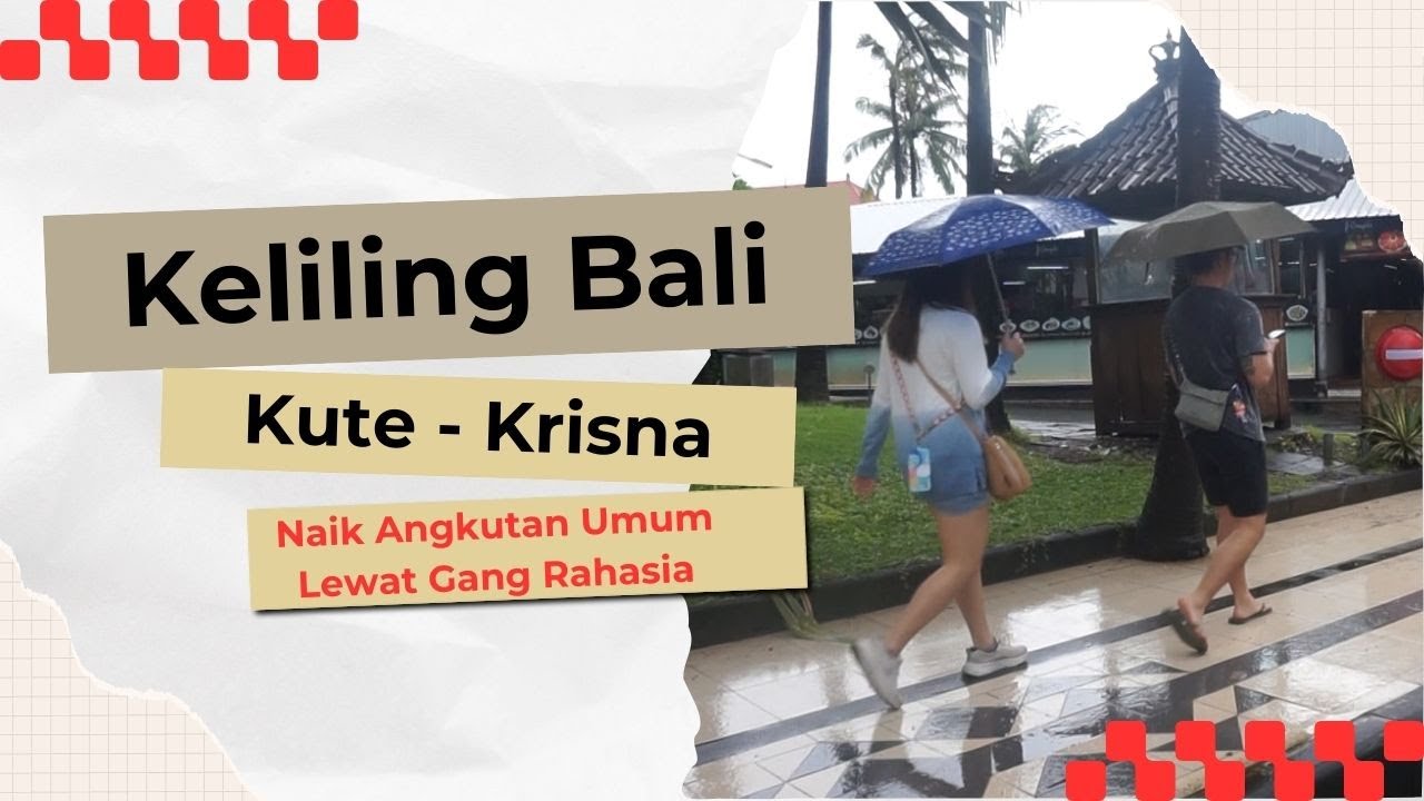 Keliling Bali Masuk Gang Gang Tersembunyi Sambil Naik Angkot