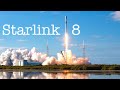 Трансляция пуска Falcon 9 со спутниками Starlink 8 + 3 спутника SkySat от Planet Labs