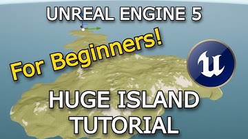 How to Make a Huge Island FAST in Unreal Engine 5 - Openworld Tutorial #1