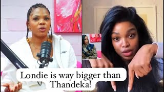 Londie London Finally Responds To Thandeka 🫢‼️