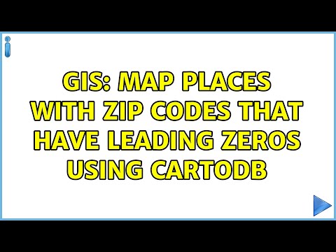 GIS: Map places