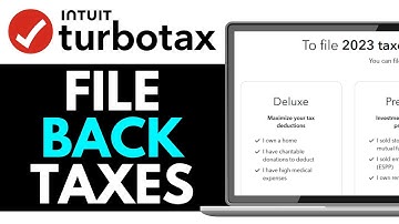 How to File Back Taxes on Turbotax 2025 (Beginner Guide)