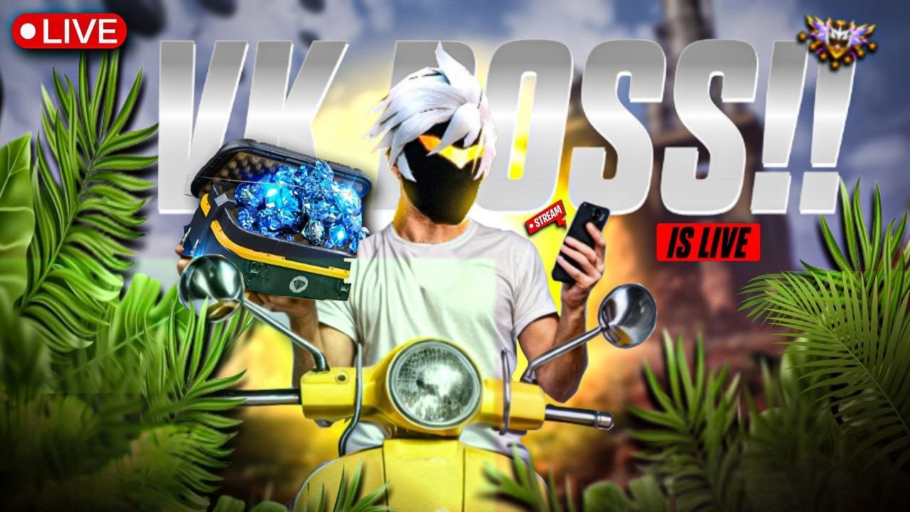 FREE FIRE LIVE MAX CUSTOM ROOM MATCH🎯