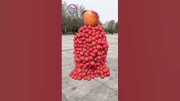 Create humanoid fruit and vegetable characters🍅🍊 stand up and walking bumps... 3D special effects