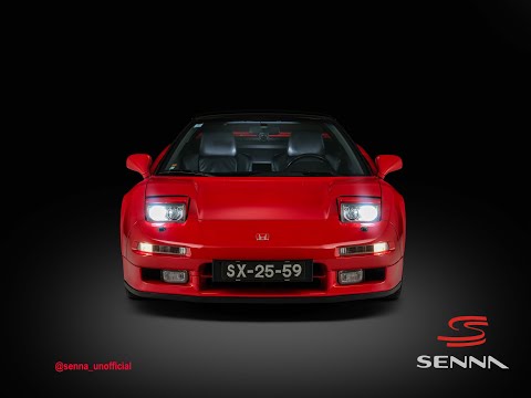 Ayrton Senna's personal Honda NSX Sports Car is now for sale.  Registration SX-25-59