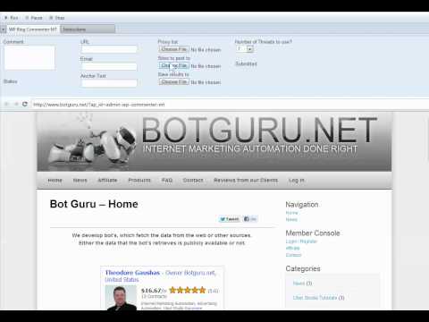 Wordpress Commenter Multi Threaded